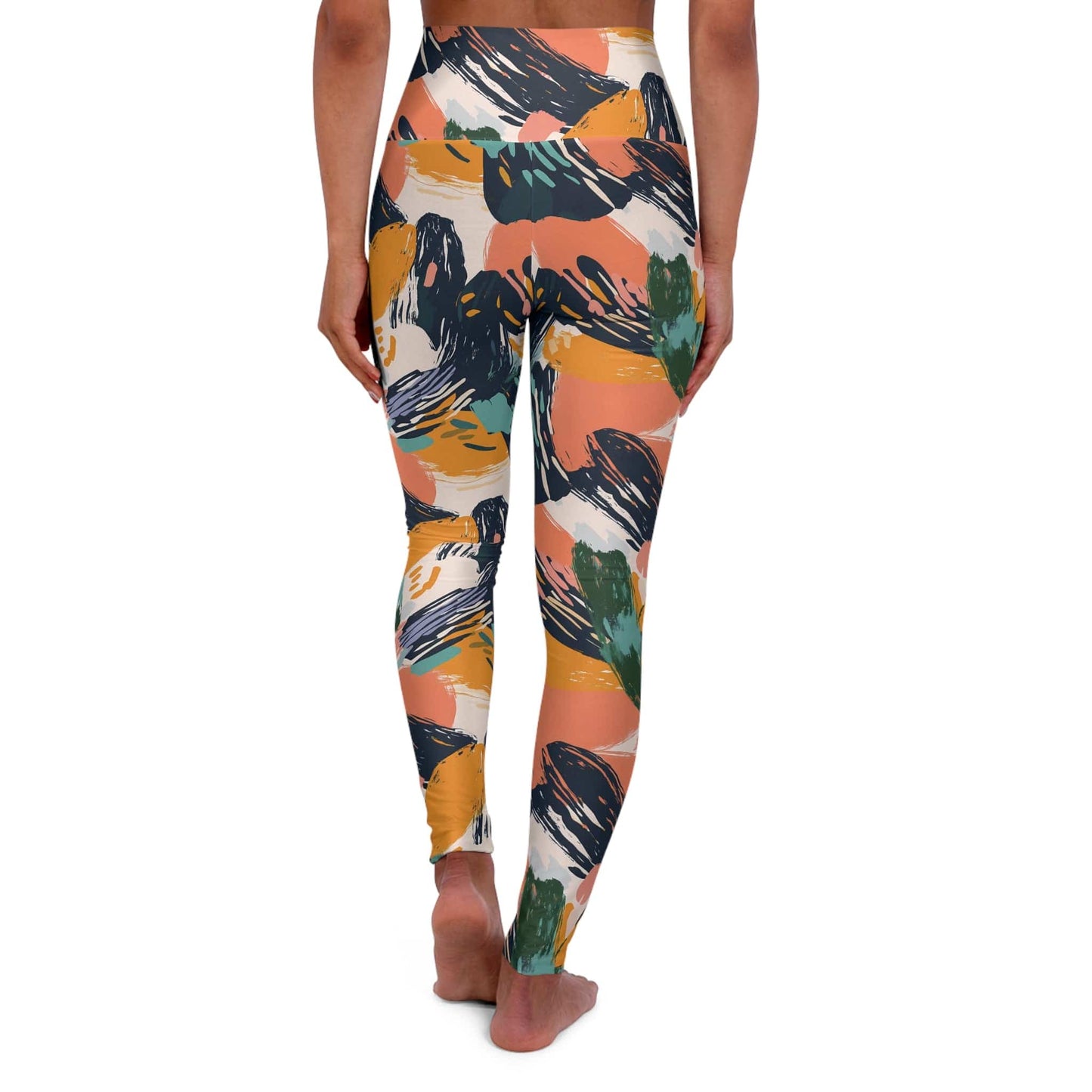 High Waisted Leggings, Abstract