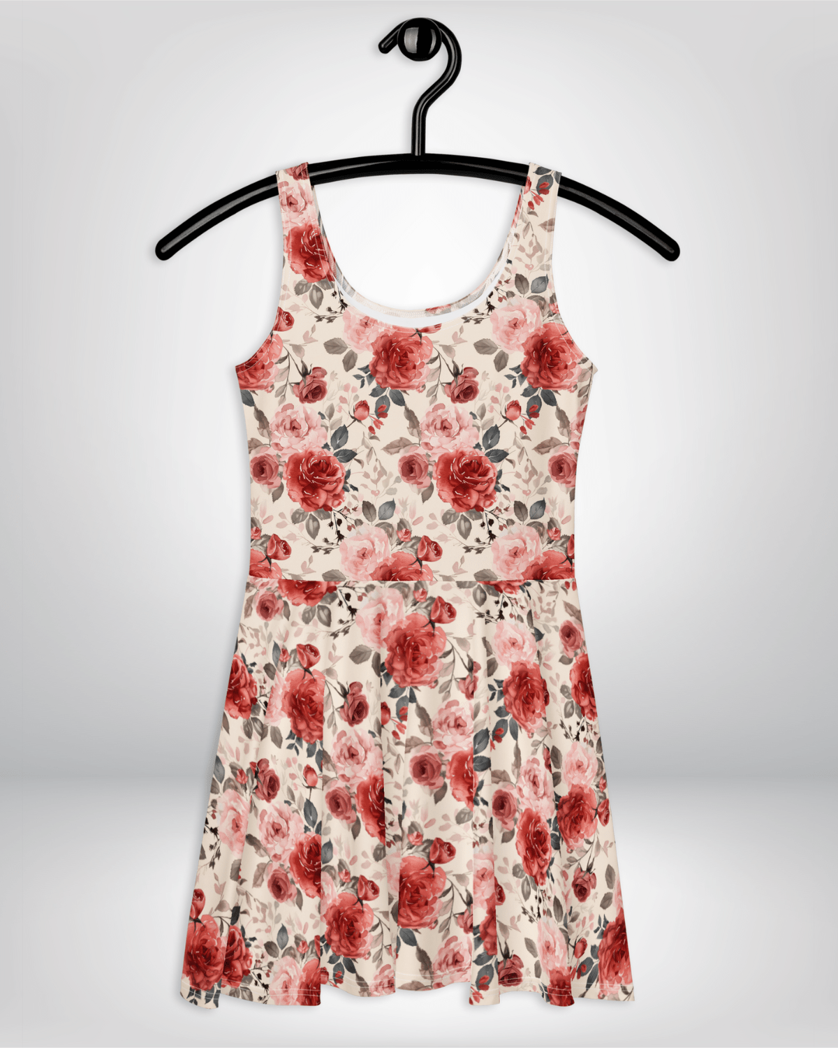 Rosewood Reverie Skater Dress