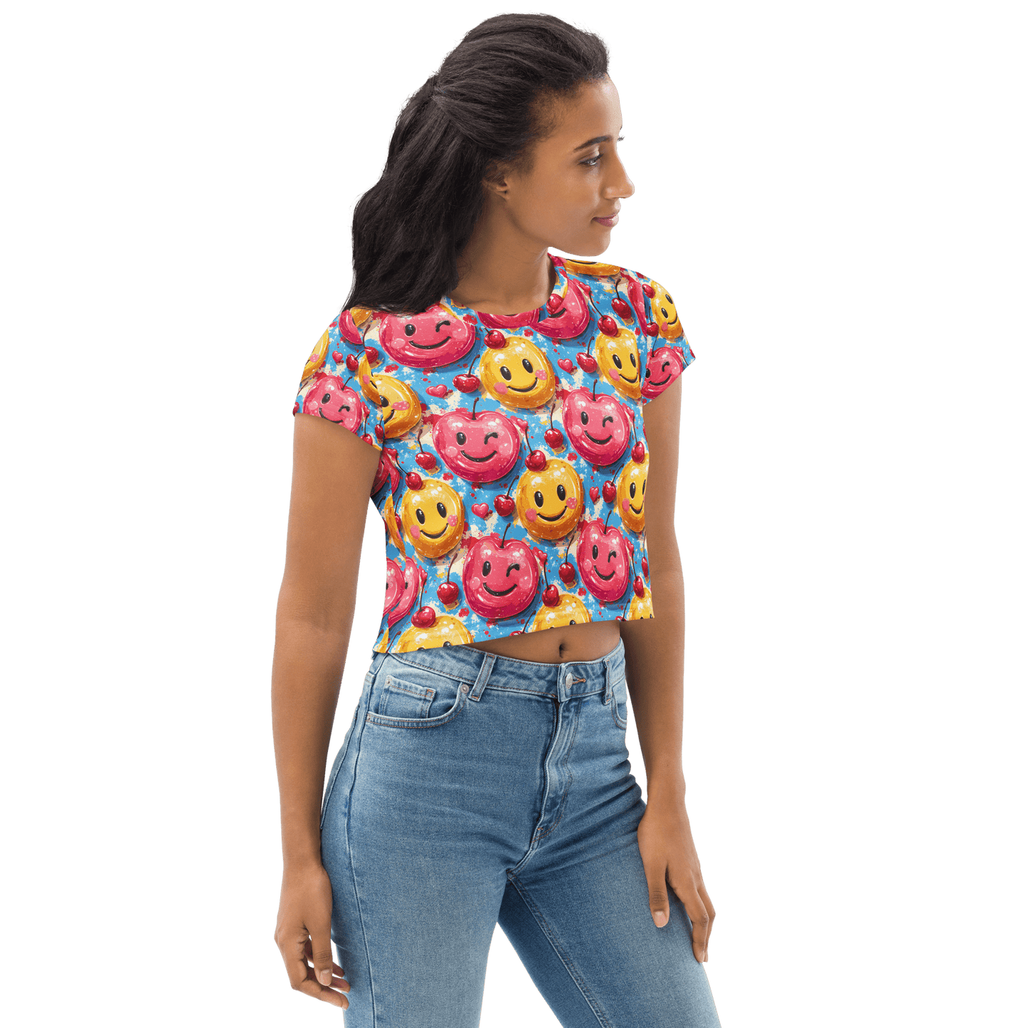 Y2K Joyride Crop Tee