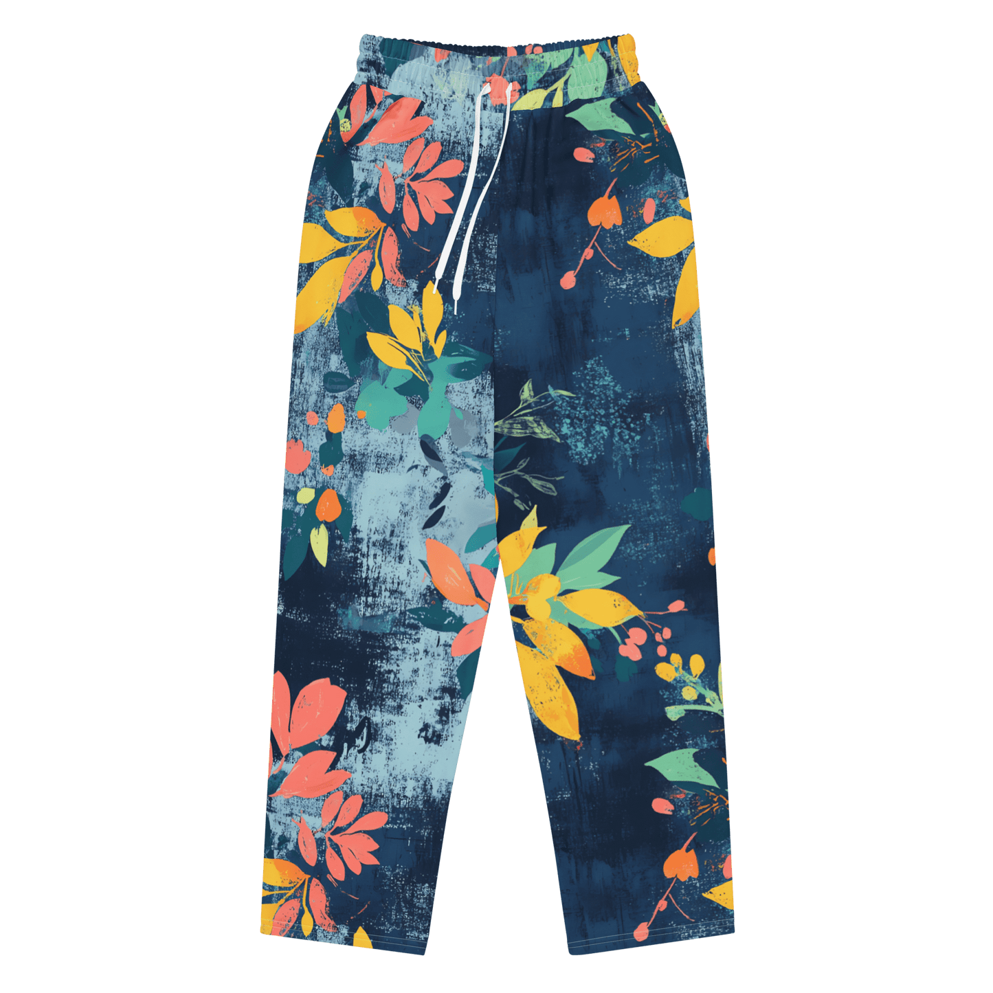 Retro Bloom Wide-Leg Recycled Joggers
