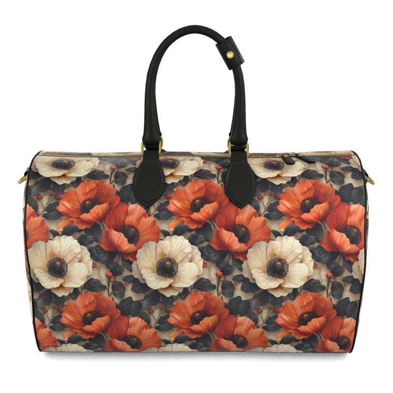Opulent Poppy Luxe Duffle Bag
