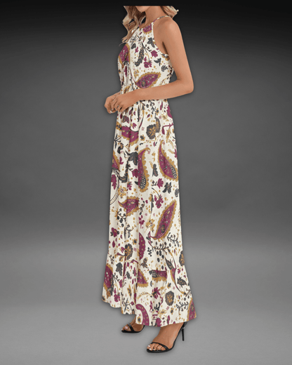 Boho Bloom Paisley Maxi Dress