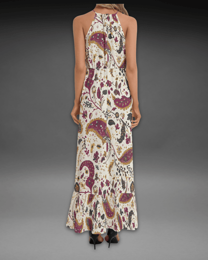 Boho Bloom Paisley Maxi Dress