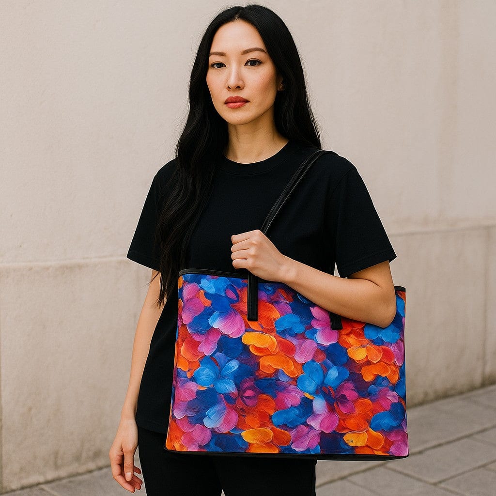 Vibrant Strokes Luxe Tote