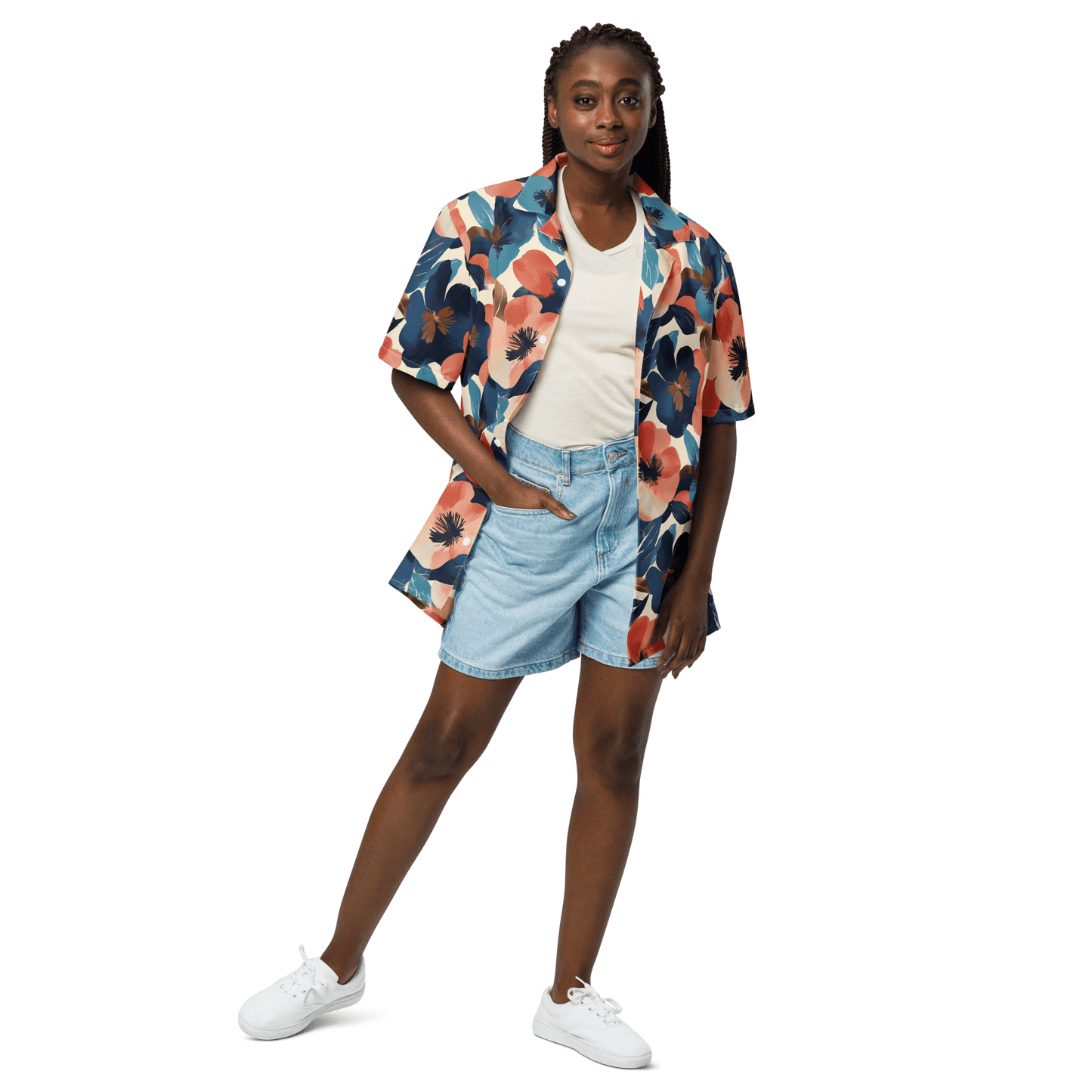 Bold Bloom Breeze Recycled Shirt